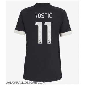 Juventus Filip Kostic #11 Kolmaspaita Naisten 2023-24 Lyhythihainen